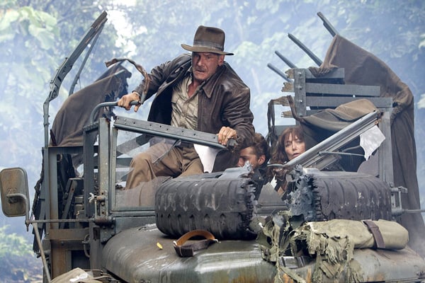 Indiana Jones und das Königreich des Kristallschädels : Bild Harrison Ford, Karen Allen, Shia LaBeouf