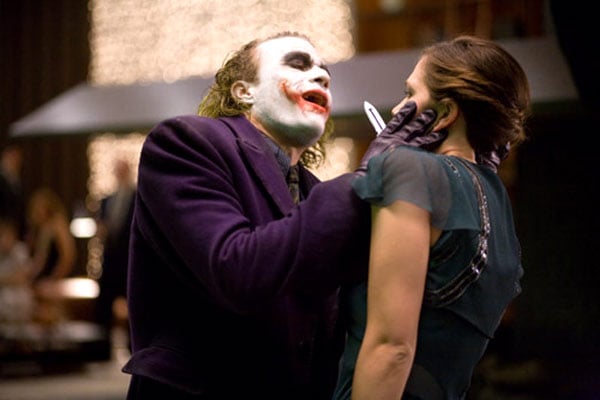 The Dark Knight : Bild Maggie Gyllenhaal, Heath Ledger
