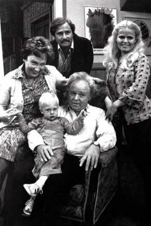 All in the Family : Bild Carroll O'Connor, Jean Stapleton, Rob Reiner, Sally Struthers