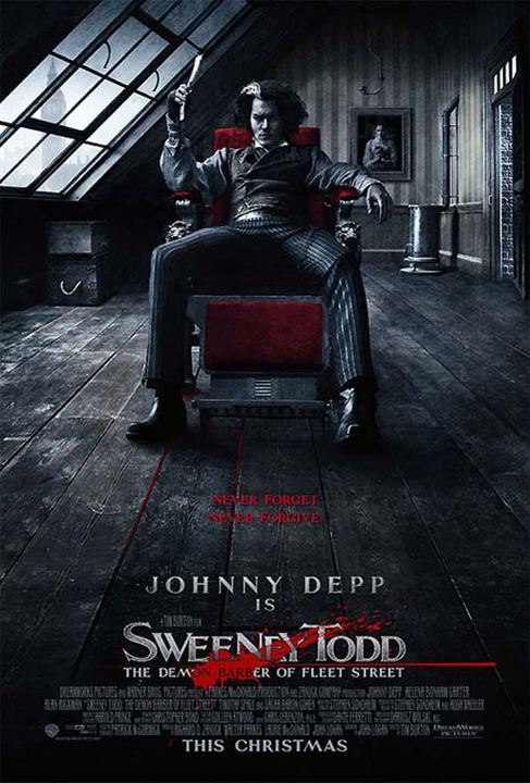 Sweeney Todd : Kinoposter