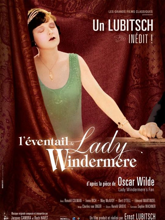 Lady Windermeres Fächer : Kinoposter May McAvoy