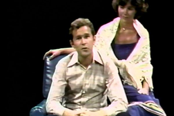 George Walker Bush in Being W. : Bild Karl Zéro, George W. Bush