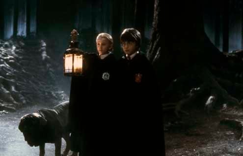Harry Potter und der Stein der Weisen : Bild Tom Felton, Chris Columbus, Daniel Radcliffe