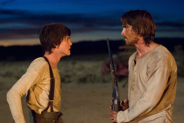 Todeszug nach Yuma : Bild Christian Bale, Logan Lerman