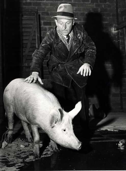 Zwei Mann, ein Schwein und die Nacht von Paris : Bild Claude Autant-Lara, Bourvil