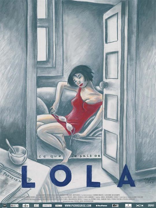 Ce que je sais de Lola : Kinoposter Javier Rebollo