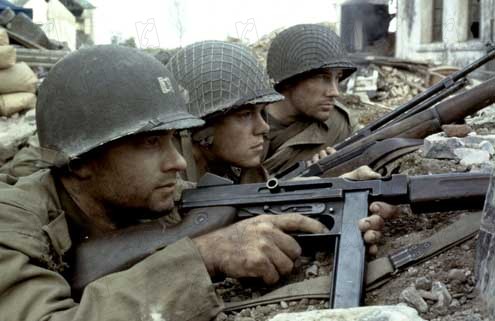 Der Soldat James Ryan : Bild Steven Spielberg, Matt Damon, Tom Hanks, Edward Burns