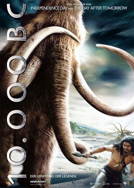 10.000 BC : Kinoposter Roland Emmerich