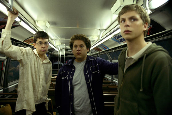 Superbad : Bild Michael Cera, Jonah Hill, Christopher Mintz-Plasse, Greg Mottola