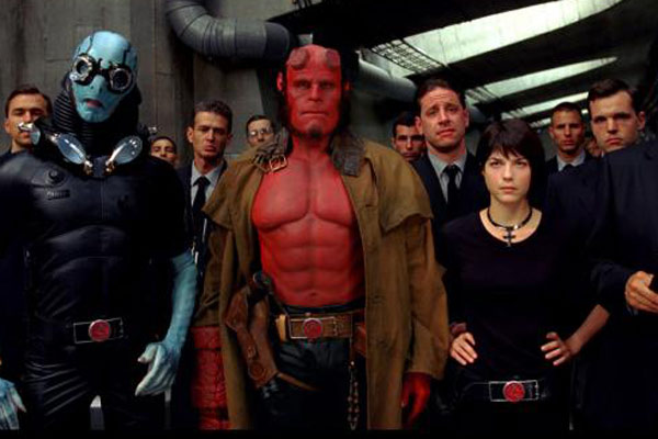 Hellboy - Die goldene Armee : Bild Doug Jones, Ron Perlman, Selma Blair