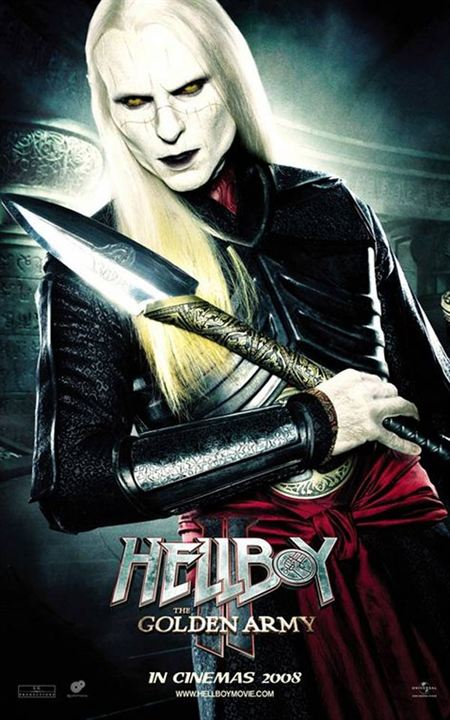 Hellboy - Die goldene Armee : Kinoposter Mike Mignola, Luke Goss