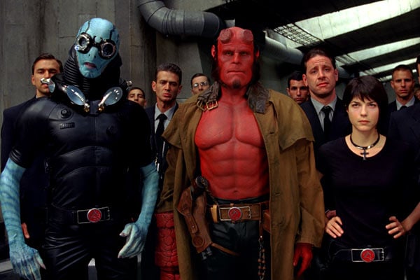 Hellboy - Die goldene Armee : Bild Selma Blair, Ron Perlman, Doug Jones