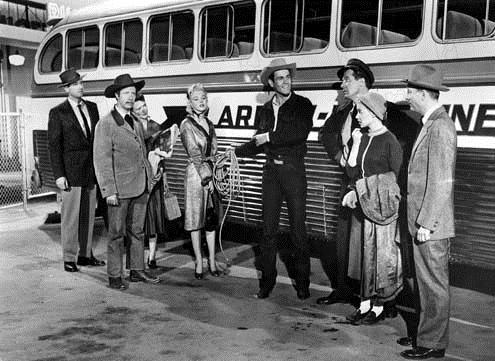 Bus Stop : Bild Joshua Logan, Marilyn Monroe, Don Murray, Arthur O'Connell, Hope Lange