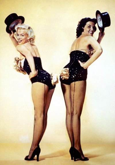 Blondinen bevorzugt : Bild Marilyn Monroe, Howard Hawks, Jane Russell