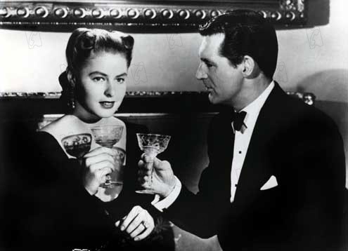 Berüchtigt : Bild Ingrid Bergman, Alfred Hitchcock, Cary Grant