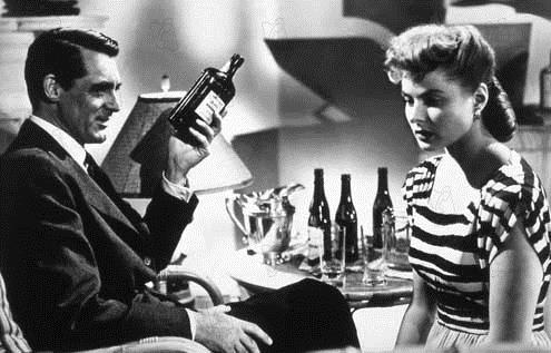Berüchtigt : Bild Cary Grant, Alfred Hitchcock, Ingrid Bergman