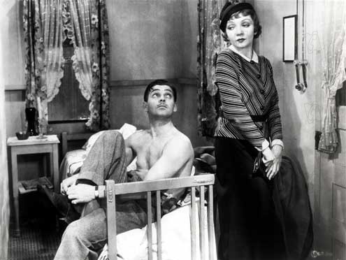 Es geschah in einer Nacht : Bild Clark Gable, Claudette Colbert, Frank Capra
