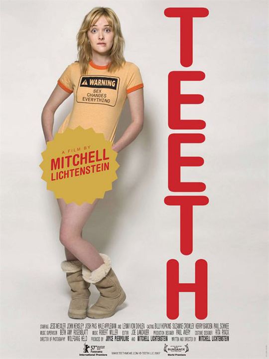 Teeth - Wer zuletzt beißt, beißt am besten : Kinoposter Jess Weixler, Mitchell Lichtenstein