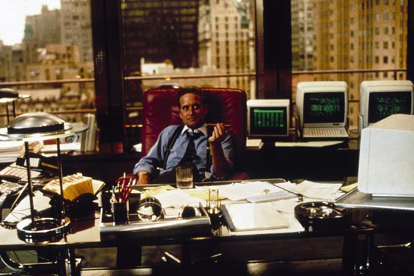 Wall Street : Bild Michael Douglas, Oliver Stone