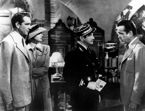 Casablanca : Bild Ingrid Bergman, Michael Curtiz, Claude Rains, Humphrey Bogart