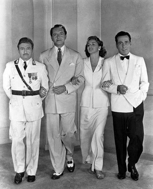 Casablanca : Bild Ingrid Bergman, Michael Curtiz, Claude Rains, Paul Henreid