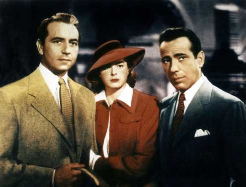 Casablanca : Bild Ingrid Bergman, Michael Curtiz, Paul Henreid, Humphrey Bogart
