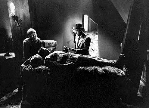 Frankensteins Sohn : Bild Rowland V. Lee, Bela Lugosi, Boris Karloff, Basil Rathbone