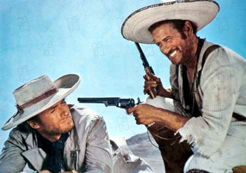 Zwei glorreiche Halunken : Bild Clint Eastwood, Sergio Leone, Eli Wallach