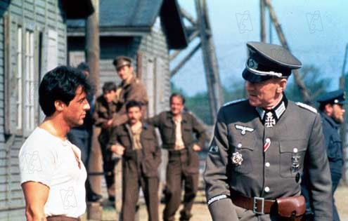 Flucht oder Sieg : Bild John Huston, Max von Sydow, Sylvester Stallone