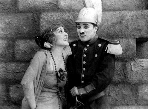 Bild Charles Chaplin, Edna Purviance