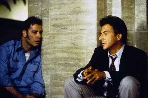 Mad City : Bild Costa-Gavras, John Travolta, Dustin Hoffman
