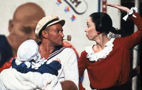 Popeye, der Seemann mit dem harten Schlag : Bild Robin Williams, Shelley Duvall