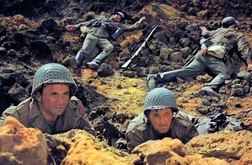 Schlacht um Anzio : Bild Edward Dmytryk, Peter Falk, Robert Mitchum