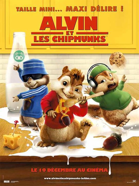 Alvin und die Chipmunks : Kinoposter Tim Hill