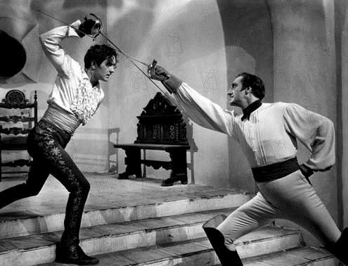 Im Zeichen des Zorro : Bild Basil Rathbone, Rouben Mamoulian, Tyrone Power