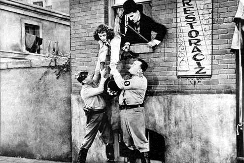 Der große Diktator : Bild Paulette Goddard, Charles Chaplin