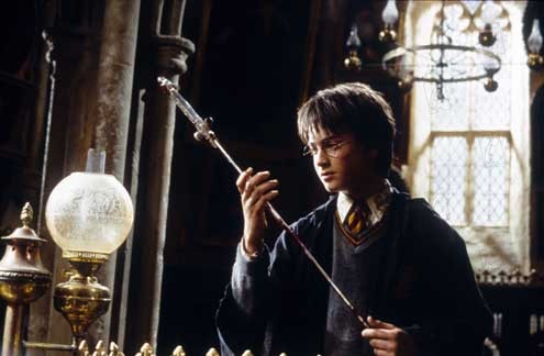 Harry Potter und die Kammer des Schreckens : Bild Chris Columbus, Daniel Radcliffe