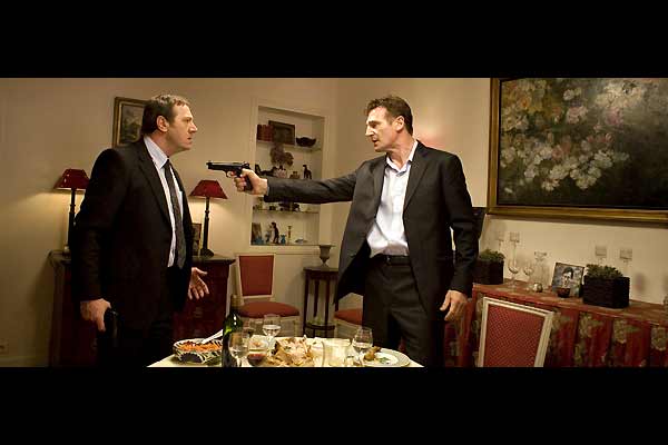 96 Hours : Bild Liam Neeson, Olivier Rabourdin, Pierre Morel