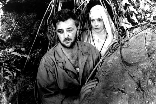 Der Seemann und die Nonne : Bild Deborah Kerr, John Huston, Robert Mitchum