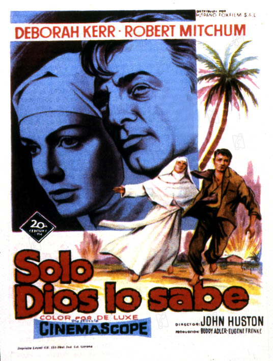 Der Seemann und die Nonne : Bild John Huston, Robert Mitchum