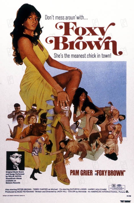 Foxy Brown : Kinoposter Jack Hill, Pam Grier