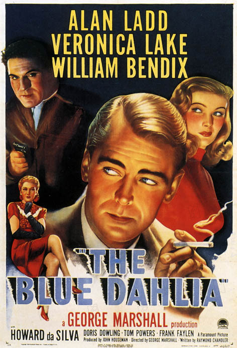 Die blaue Dahlie : Bild George Marshall