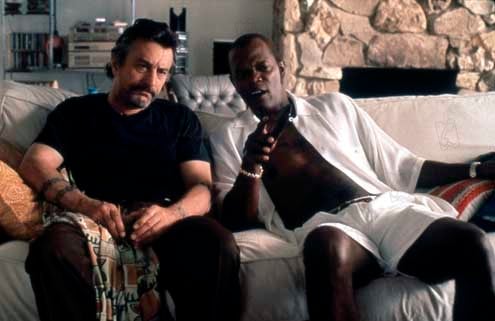 Jackie Brown : Bild Samuel L. Jackson, Quentin Tarantino, Robert De Niro