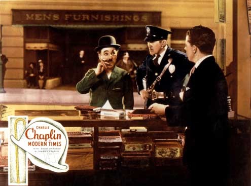 Moderne Zeiten : Bild Charles Chaplin
