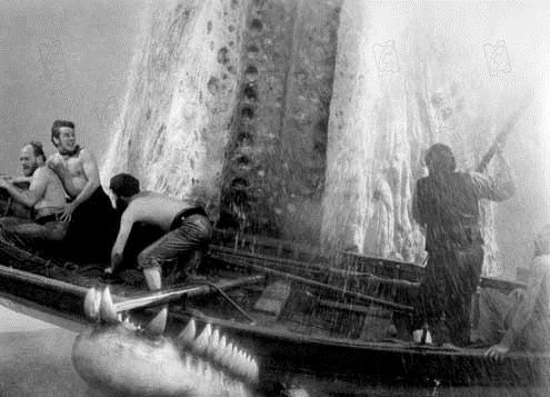 Moby Dick : Bild Gregory Peck, John Huston