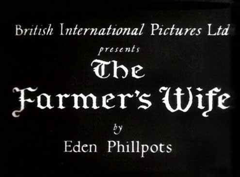 Die Frau des Farmers : Bild Alfred Hitchcock, Jameson Thomas, Gordon Harker