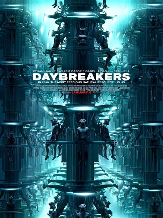 Daybreakers : Kinoposter Michael Spierig, Peter Spierig
