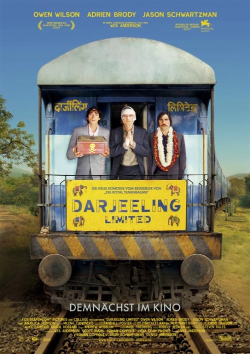 Darjeeling Limited : Kinoposter