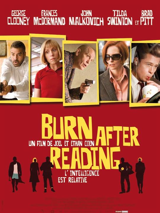 Burn after Reading - Wer verbrennt sich hier die Finger? : Kinoposter