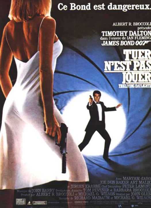 James Bond 007 - Der Hauch des Todes : Kinoposter Timothy Dalton, John Glen